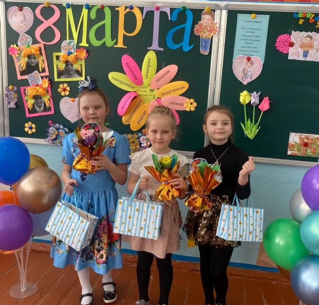 7 марта Праздничная программа ,посвященная Международному женскому дню.